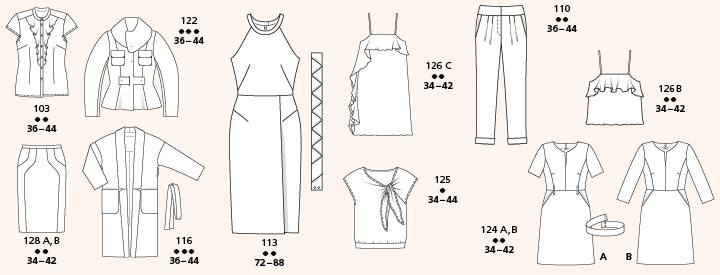 
Chic pur - Burda Style Août 2016
