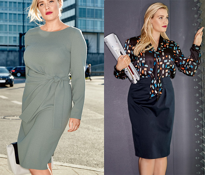 
Belle réussite en tailles plus - Burda Style Août 2016
