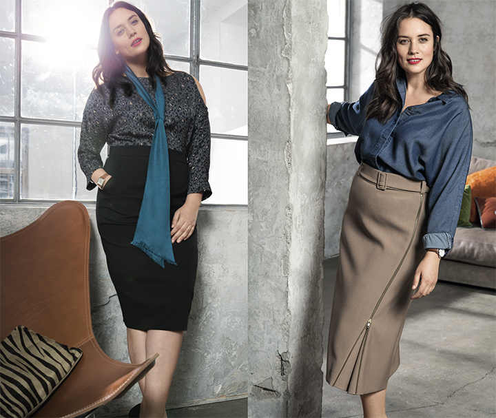 
Robe en trompe l'œil et jupe zippée - Burda Style Août 2017
