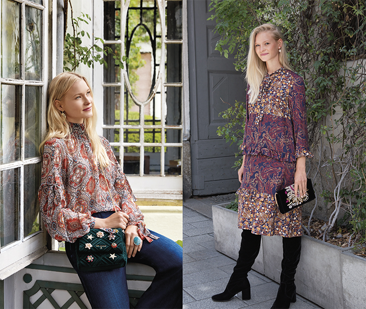 
Blouse vaporeuse et robe à volants - Burda Style Septembre 2017
