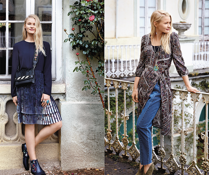 
Robe en trompe-l'œil et robe portefeuille - Burda Style Septembre 2017
