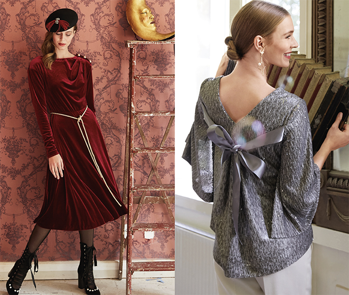 
Des fêtes théâtrales - Burda Style Décembre 2017
