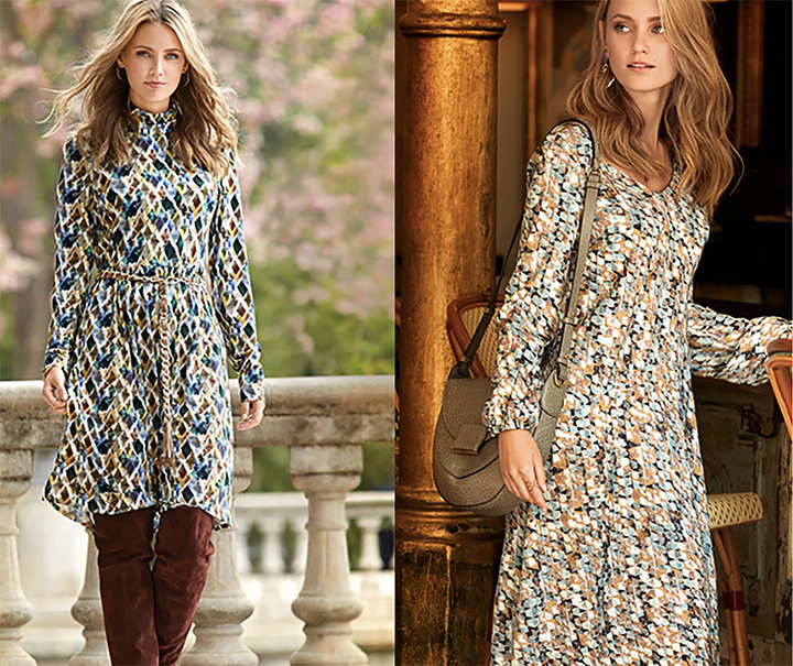 
Le motif foulard - Burda Style 
