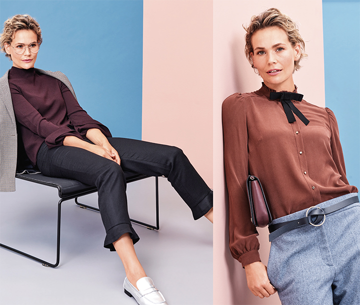 
Pantalon et chemisier - Burda Style Décembre 2017
