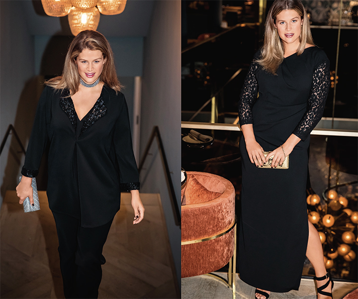 
Paillettes et dentelles élégantes - Burda Style Décembre 2017
