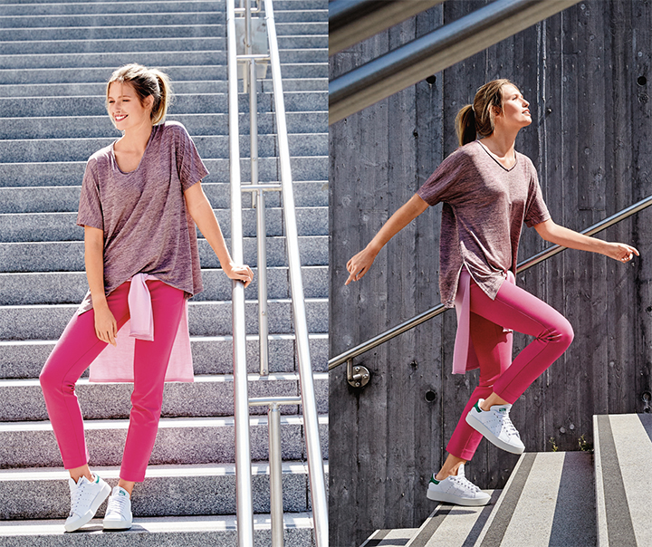 
T-shirt fluide  - Burda Style Janvier 2018
