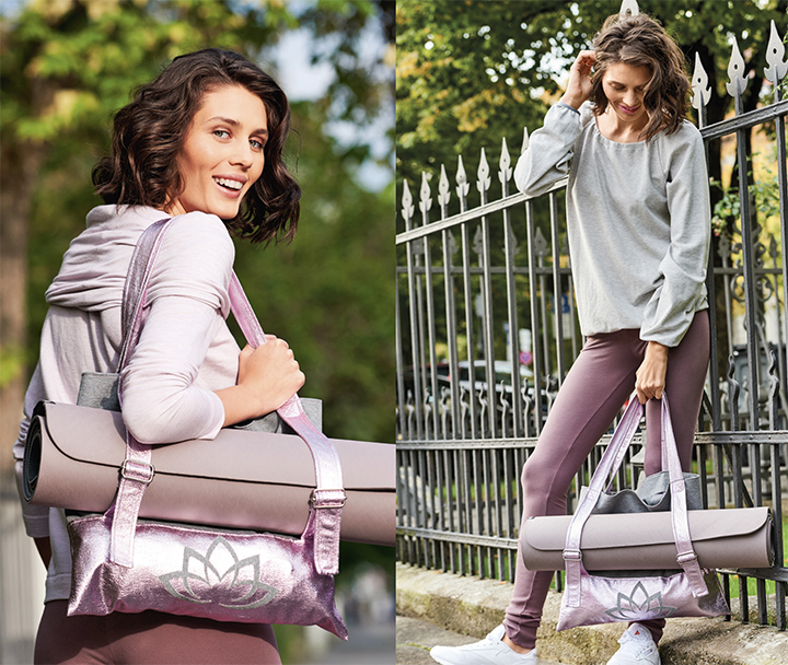 
Cerise sur le gâteau, le sac à yoga  - Burda Style Janvier 2018
