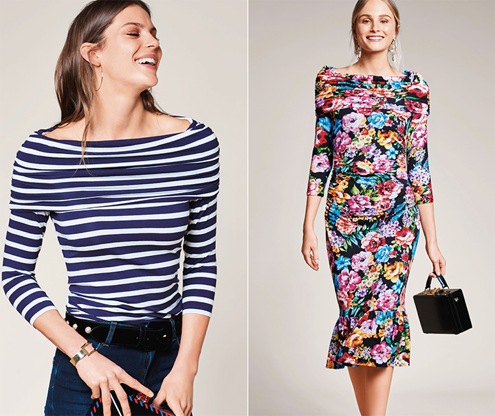 
L'encolure bandeau drapé - Burda Style easy PE 2018
