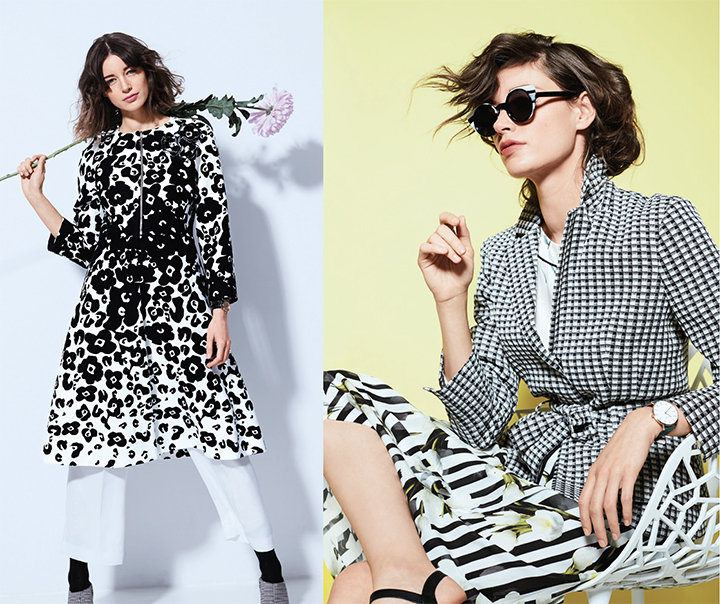 
Robe manteau et veste à basque   - Burda Style mars
