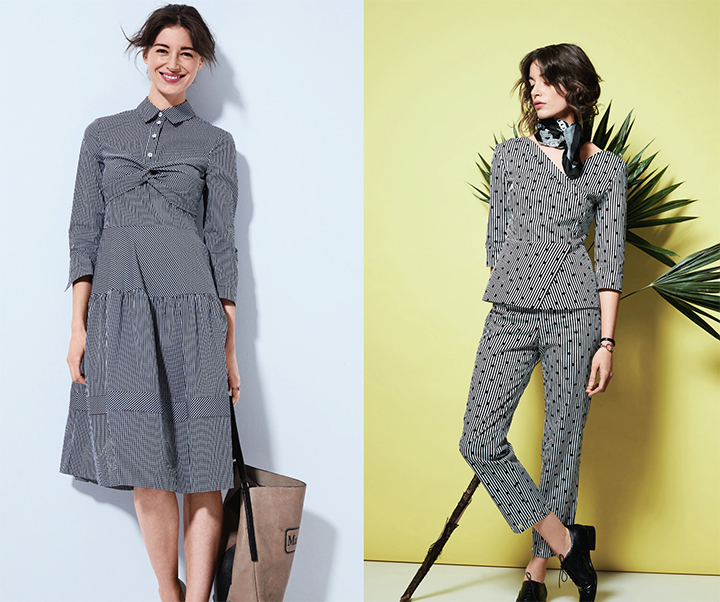 
Noir et blanc graphique - Burda Style mars
