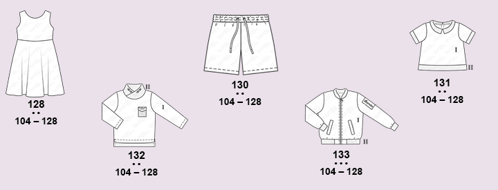 
Les enfants  - Burda Style 
