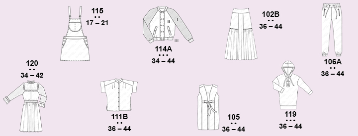 
Code urbain   - Burda Style 
