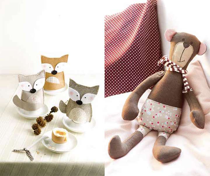 
Cet hiver… je gâte mes enfants avec des bouts de feutrine et beaucoup d'amour ! - burda créatif 55
