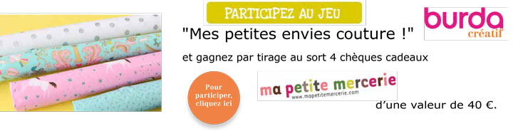 
 Burda Créatif Jeu Concours
