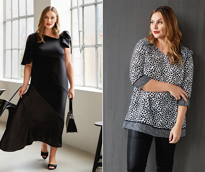 
Noir & blanc, le bon plan !    - burda style juin 2018
