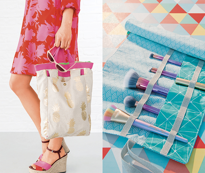 
Sac deux-en-un et pochette de beauté  - burda style hs accessoires
