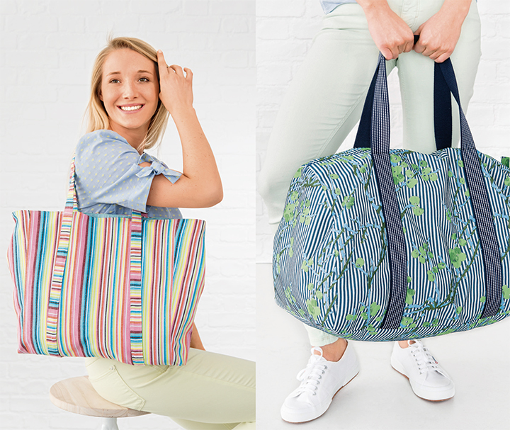 
Sac de plage ou de voyage ? - burda style hs accessoires
