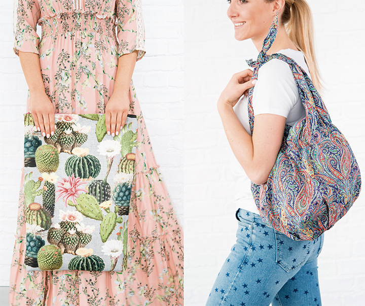 
Pochette exotique ou baluchon cachemire  ? - burda style hs accessoires
