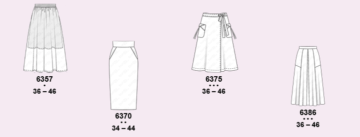 
 Les jupes  - Burda Style 
