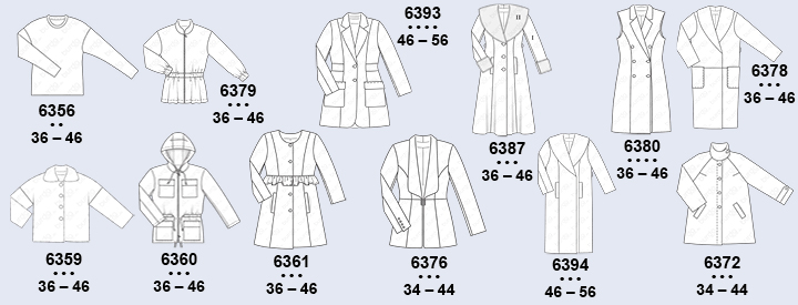 
 Les vestes et manteaux  - Burda Style 
