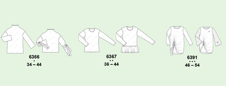 
   Les tops   - Burda Style 
