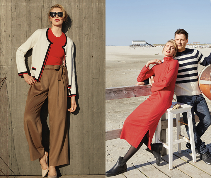 
Pantalon cachemire et robe droite   - burda style octobre
