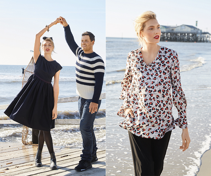 
Robe dansante et tunique fluide   - burda style octobre
