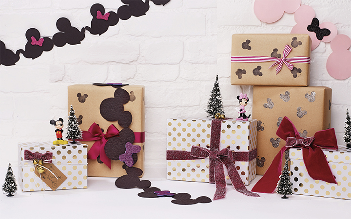 
Guirlandes et tampons Mickey - burda style
