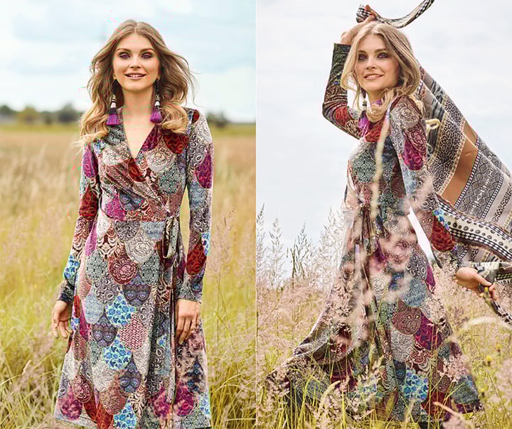 
Velours comme un jacquard  - burda style
