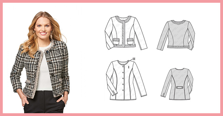 

En 3e place : la petite veste façon Chanel    

 - 

Burda Style 10 meilleurs ventes patrons pochettes 2018

