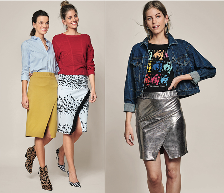 
Les jupes   -  Burda Style HS Easy printemps 2019
