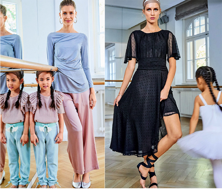 
La grâce de la danse  
 - Collection Burda Style mars 2019
