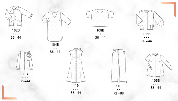 
La saharienne !  - Burda Style collection avril 2019
