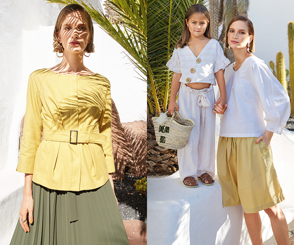 
Veste en gabardine et blouse en coton
 - Burda Style focus mai 2019
