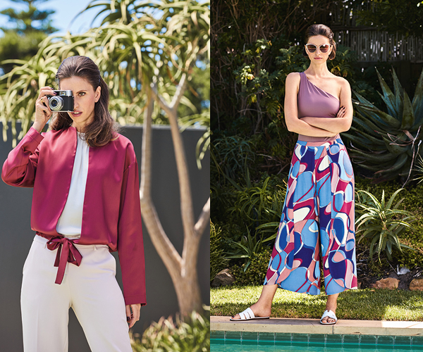 
Blouson et pantalon évasé - burda style
