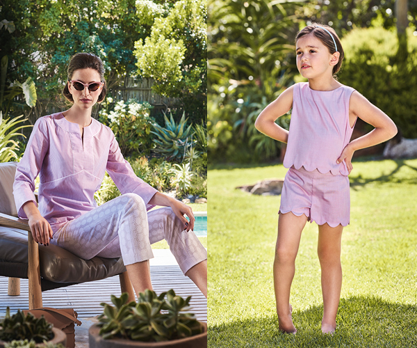 
Tunique femme et ensemble top et short fillette - burda style
