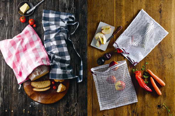 
Les sacs à pain et les filets à fruits et légumes - burda créatif zéro déchet