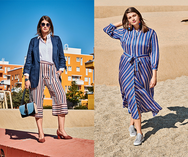 En long, en large, diagonal - Burda style février