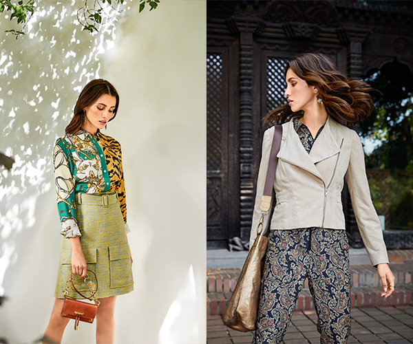 Jupe trapèze et blouson - Burda Style février 2020