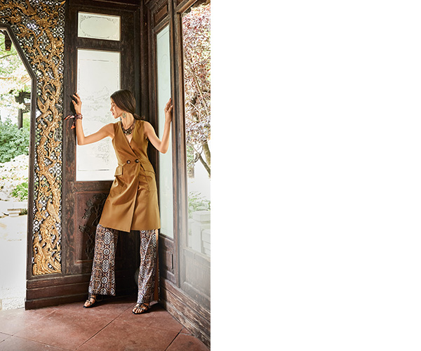 Robe croisée - Burda Style février 2020