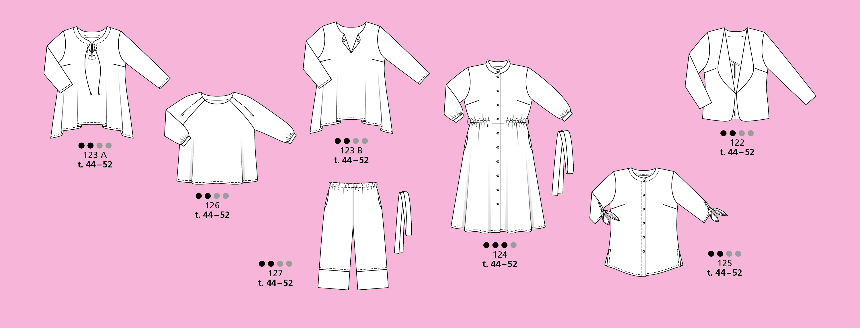 En long, en large, en diagonale - Burda Style collection fevrier 2020