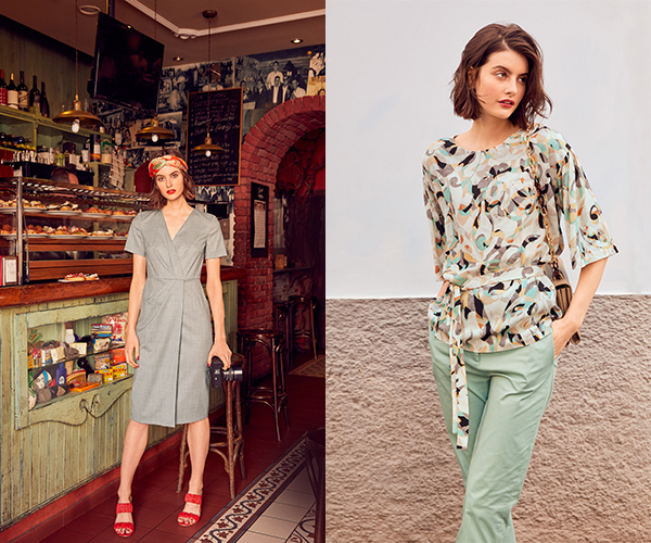 Sensation de printemps - Burda style avril