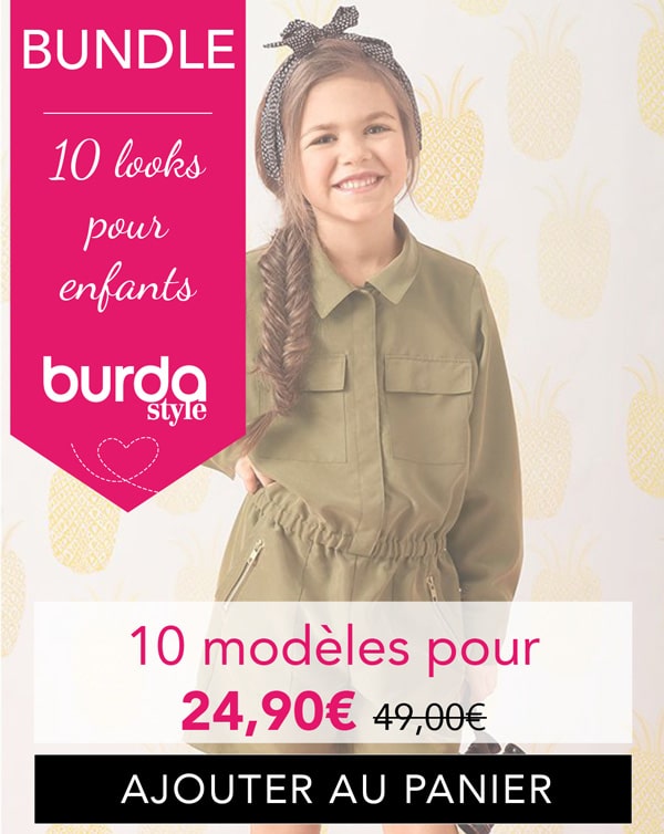 Achetez 10 modèles de couture - Looks chics et décontractés pour nos Enfants