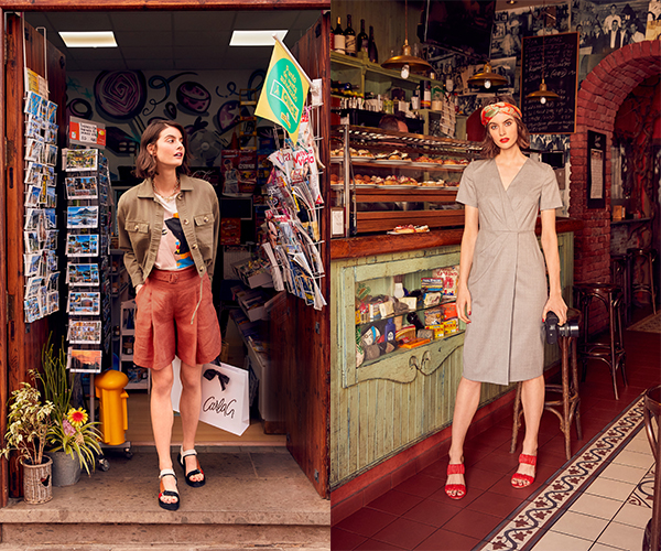 Bermuda à pinces et robe chic - Burda Style avril 2020