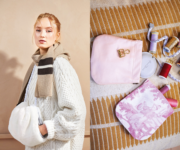Manchon et sacs bourses