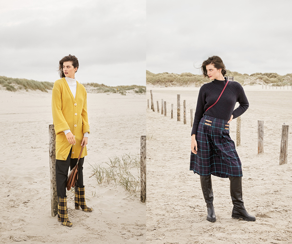 cardigan et jupe