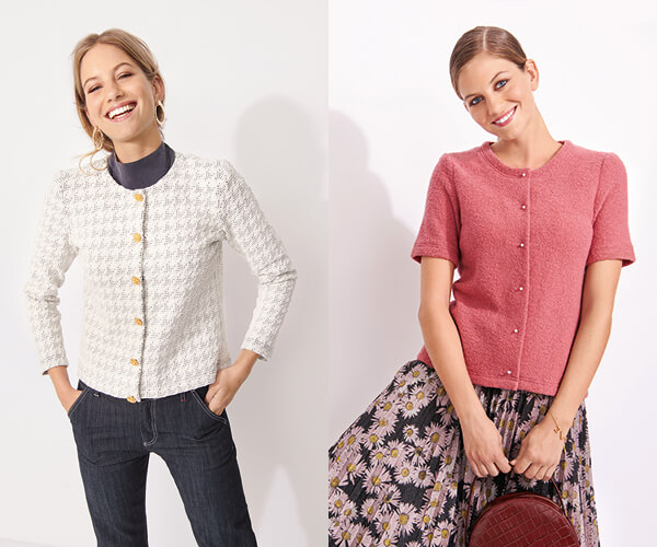 De beaux cardigans