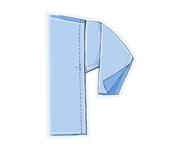 Étape 5 : attention au surplus de couture !