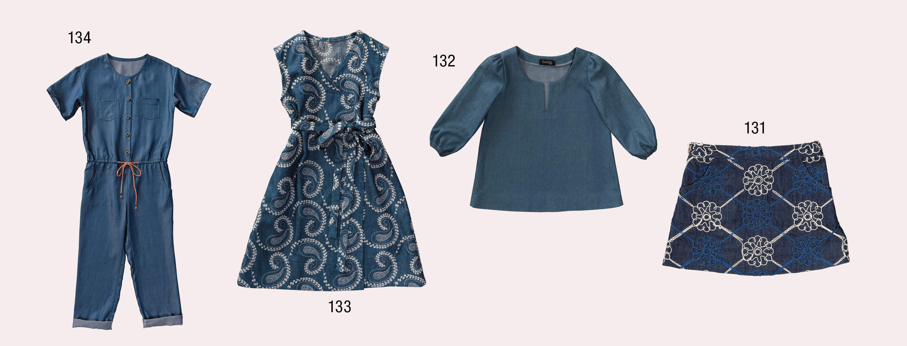 Du denim pour les filles aussi !