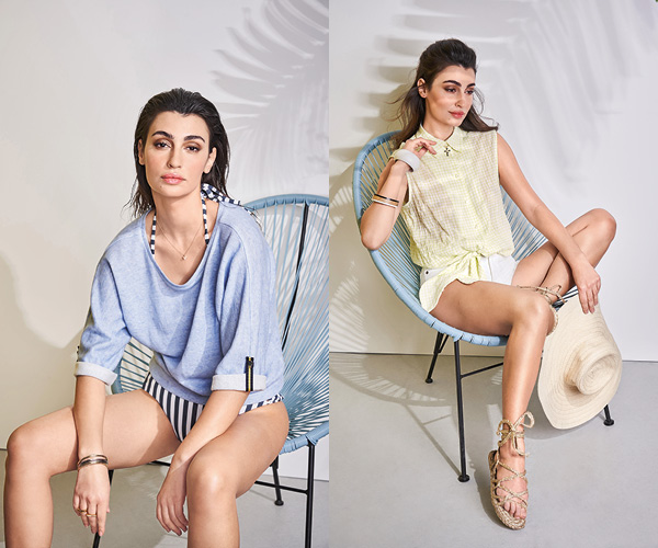T-shirt 116A et blouse 103A